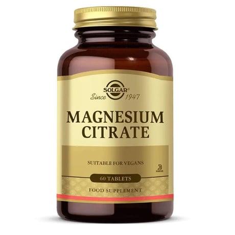 SOLGAR MAGNESIUM CITRATE 200MG 60 TABLET