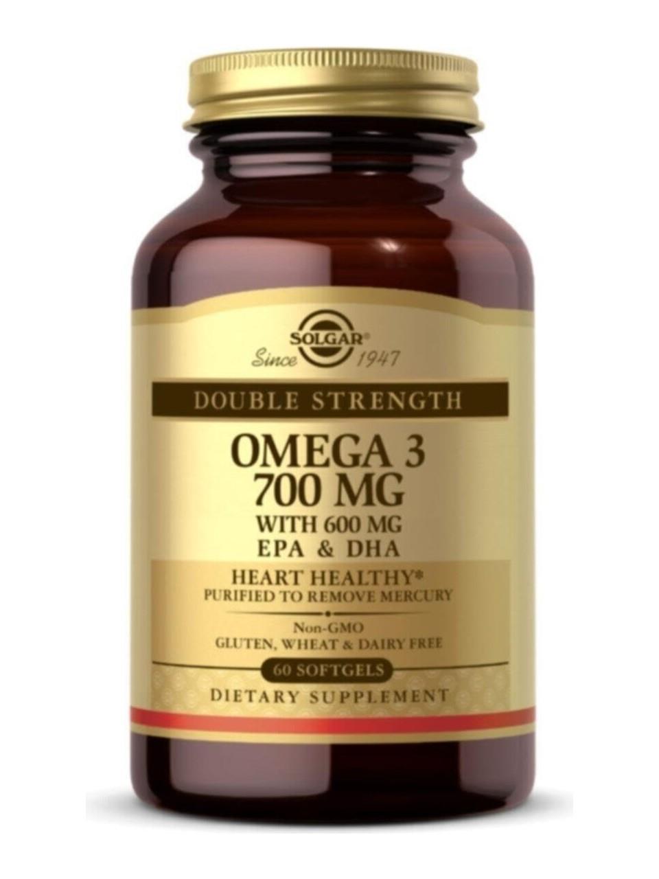 SOLGAR OMEGA-3 700MG FISH OIL 30 KAPSÜL