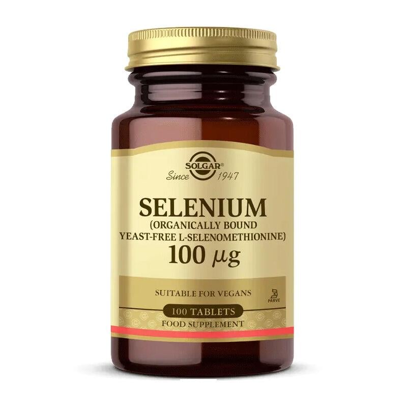 SOLGAR SELENYUM 100MCG 100 TABLET