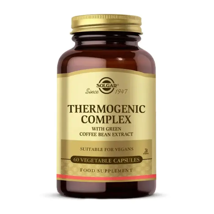 Solgar Thermogenic Complex 60 Bitkisel Kapsül