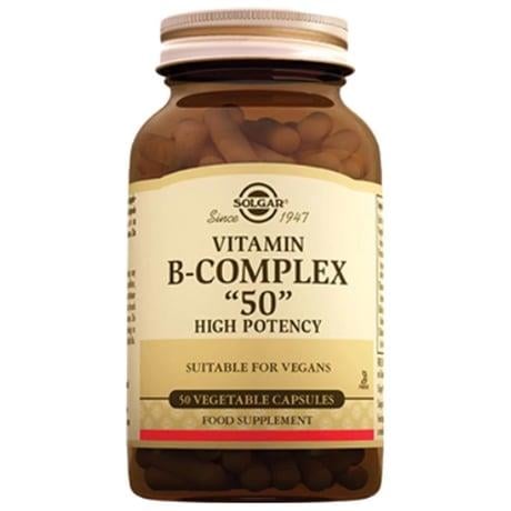 SOLGAR VITAMIN B-COMPLEX 50 KAPSÜL