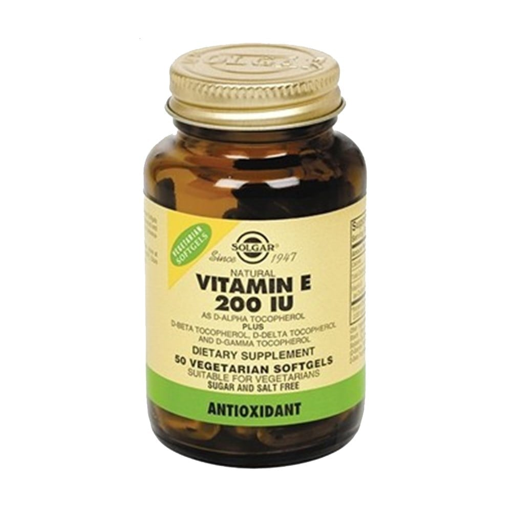 Solgar Vitamin E 200 IU 50 Kapsül