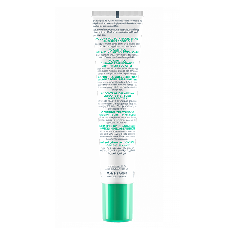 Topicrem Ac Control Balancing Anti- Blemish Care 40 ml