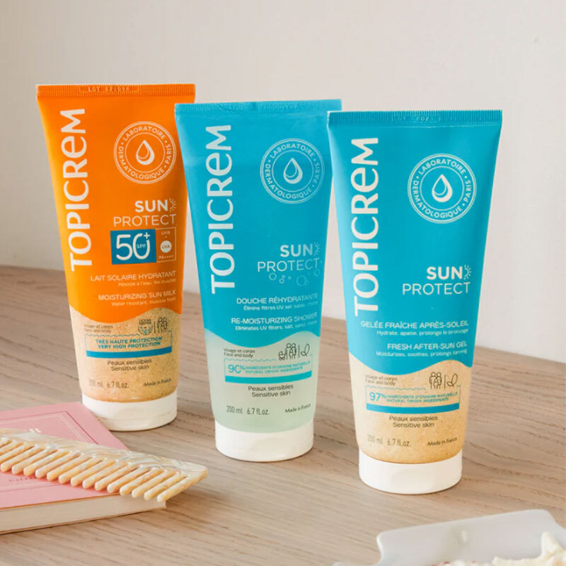 Topicrem Sun Protect Re-Moisturizing Shower 200 ml