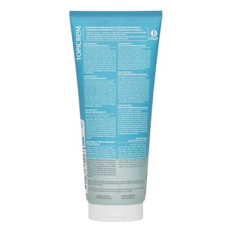 Topicrem Sun Protect Re-Moisturizing Shower 200 ml