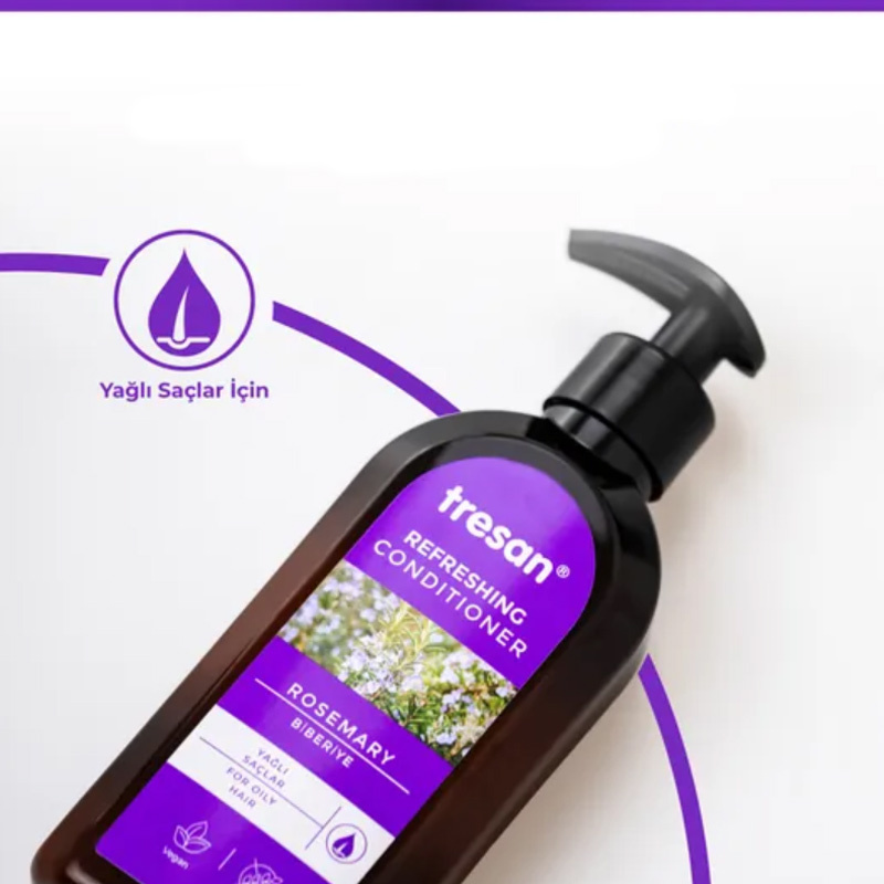 Tresan Biberiye Canlandırıcı Sülfatsız Bakım Saç Kremi 300 ml