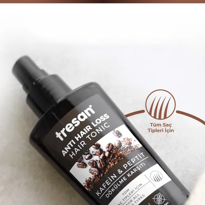 Tresan Kafein & Peptit Dökülme Karşıtı Vegan Saç Toniği 125 ml