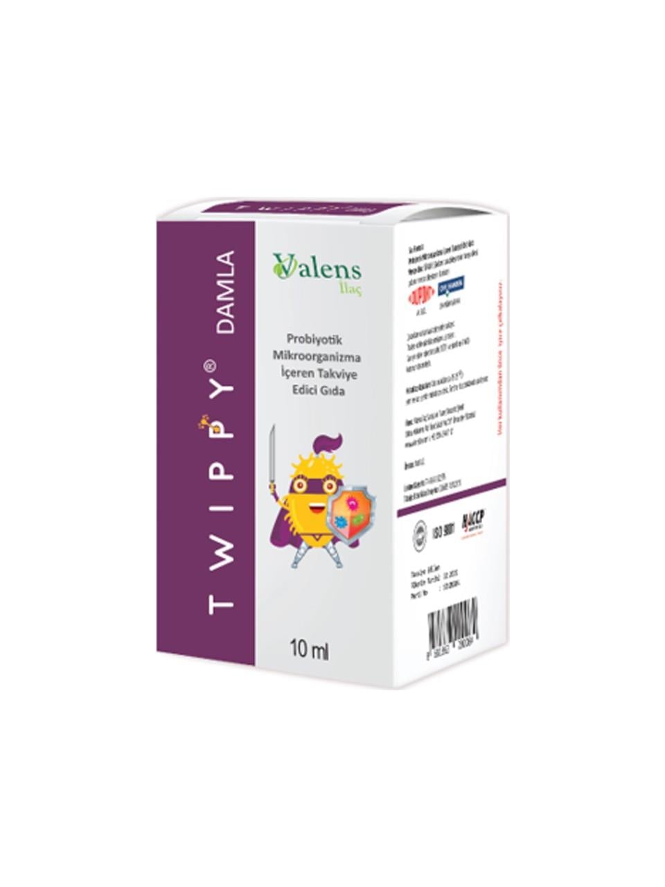 TWIPPY 10ML DAMLA PROBİYOTİK MİKROORGANİZMA