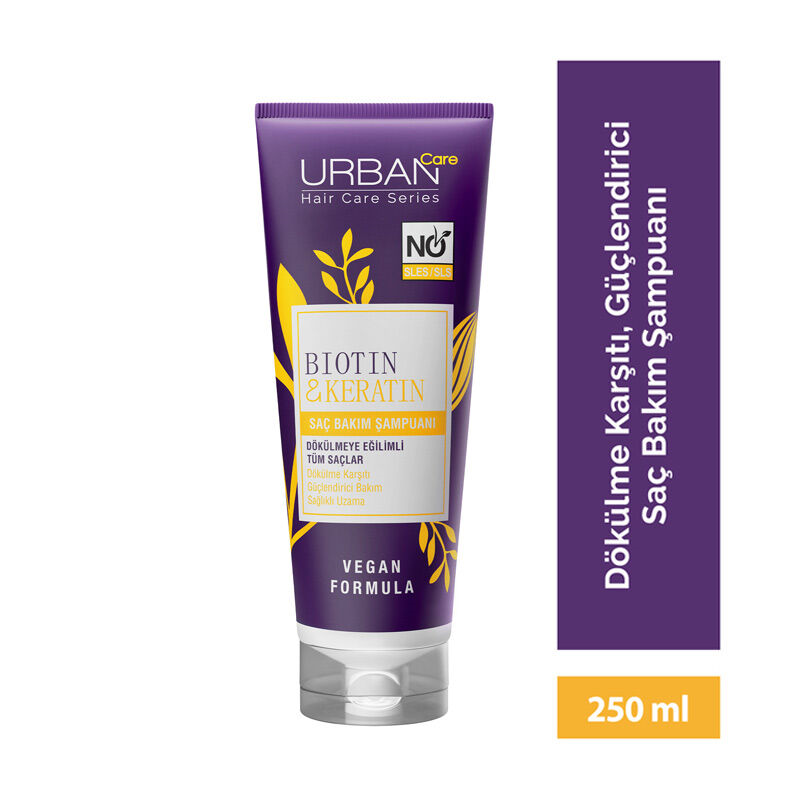 Urban Care Biotin&Keratin Saç Bakım Şampuanı 250 ml