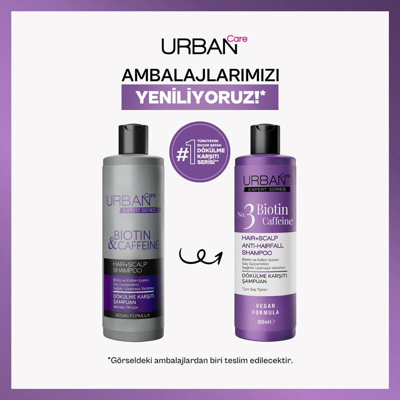 Urban Care Expert Series Biotin & Caffeine Dökülme Karşıtı Şampuan 350 ml