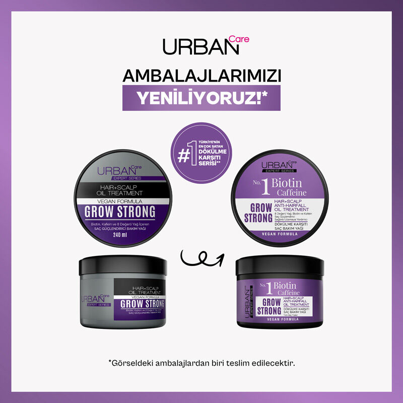 Urban Care Expert Series Grow Strong Saç Bakım Yağı 240 ml