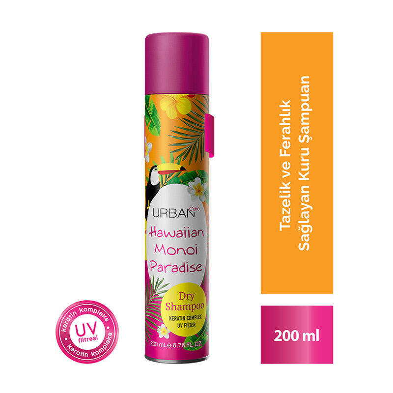 Urban Care Hawaiian Monoi Paradise Kuru Şampuan 200 ml