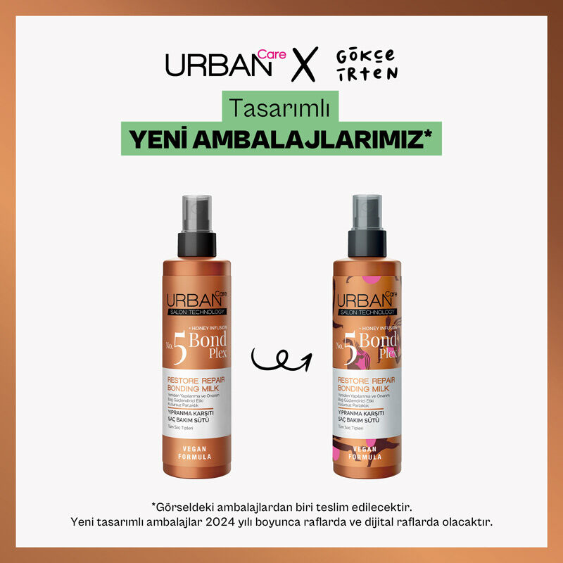 Urban Care Honey Infusion Bond Plex Yıpranma Karşıtı Saç Bakım Sütü 200 ml