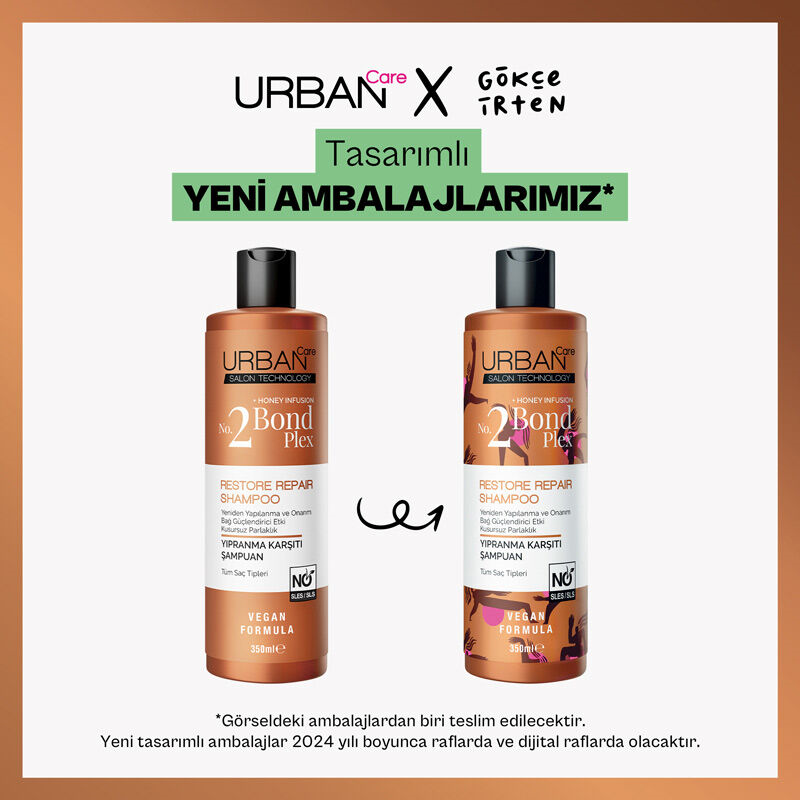 Urban Care Honey Infusion Bond Plex Yıpranma Karşıtı Şampuan 350 ml