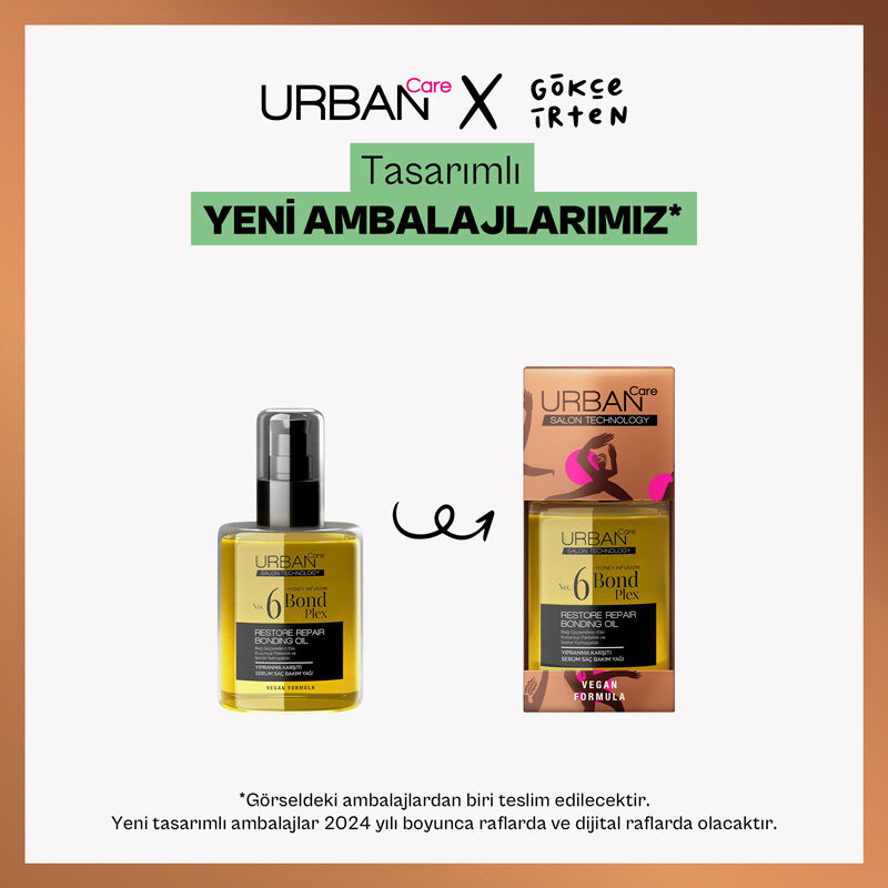 Urban Care No 6 Bond Plex Saç Bakım Yağı 100 ml
