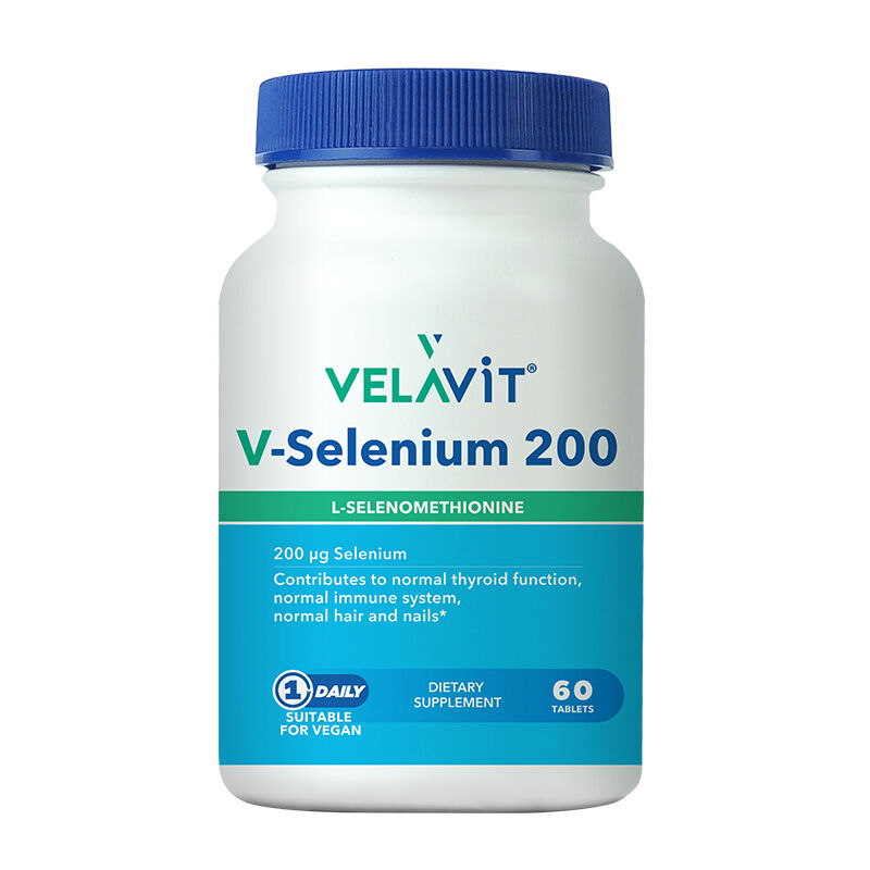 Velavit V-Selenium 200 Takviye Edici Gıda 60 Tablet