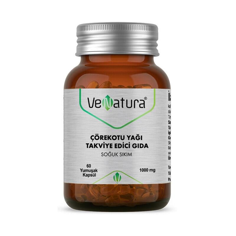VENATURA ÇÖREKOTU YAĞI 100MG 60 YUMUŞAK KAPSÜL