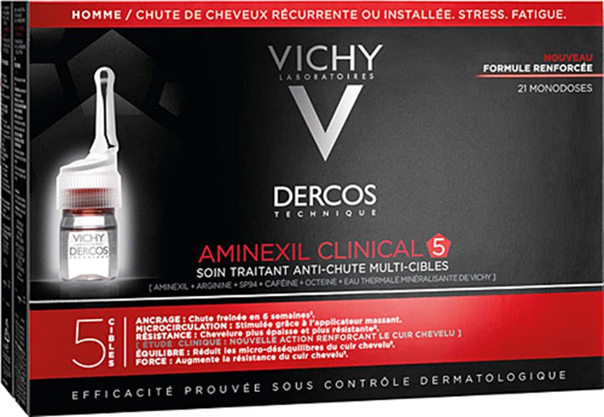 Vichy Dercos Aminexil Clinical 5 Men 21x6 ml