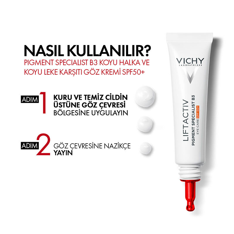 Vichy Liftactiv Pigment Specialist B3 SPF50+ Göz Bakım Kremi 15 ml