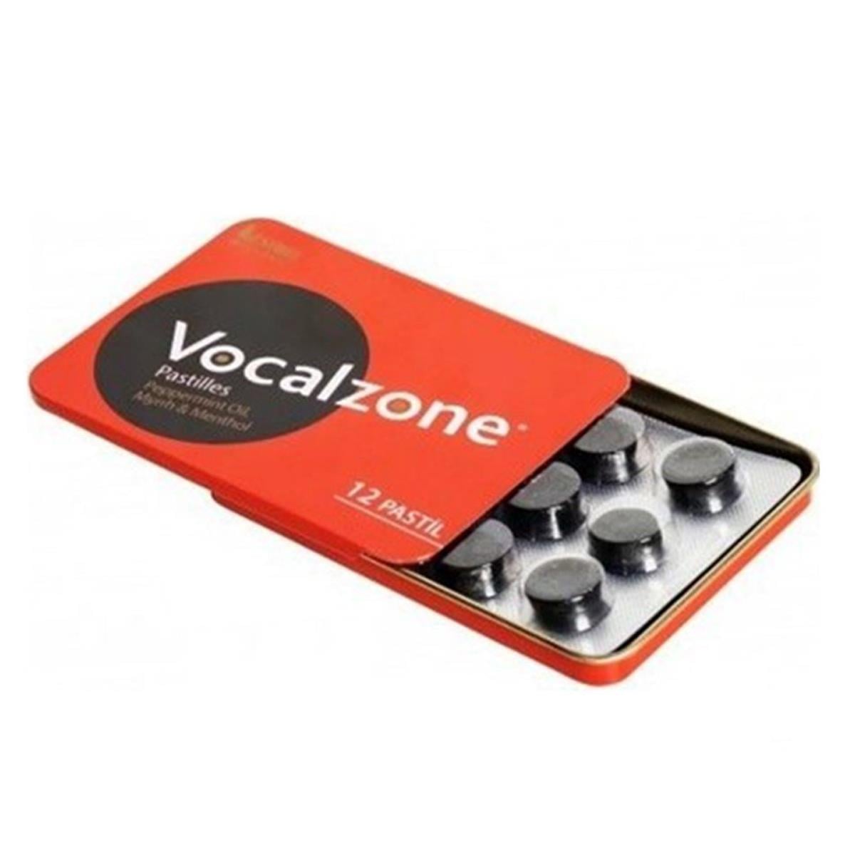 VOCALZONE 12 PASTİL NANE YAĞI MÜRRİSAFİ