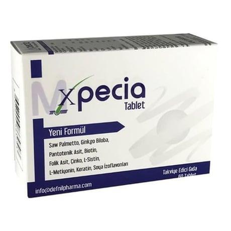 XPECIA 60 TABLET SAW PALMETTO GİNKGO BİLOBA PANTOTENİK ASİT BİOTİN FOLİK ASİT ÇİNKO