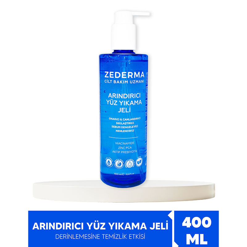 Zederma Arındırıcı Yüz Yıkama Jeli 400 ml