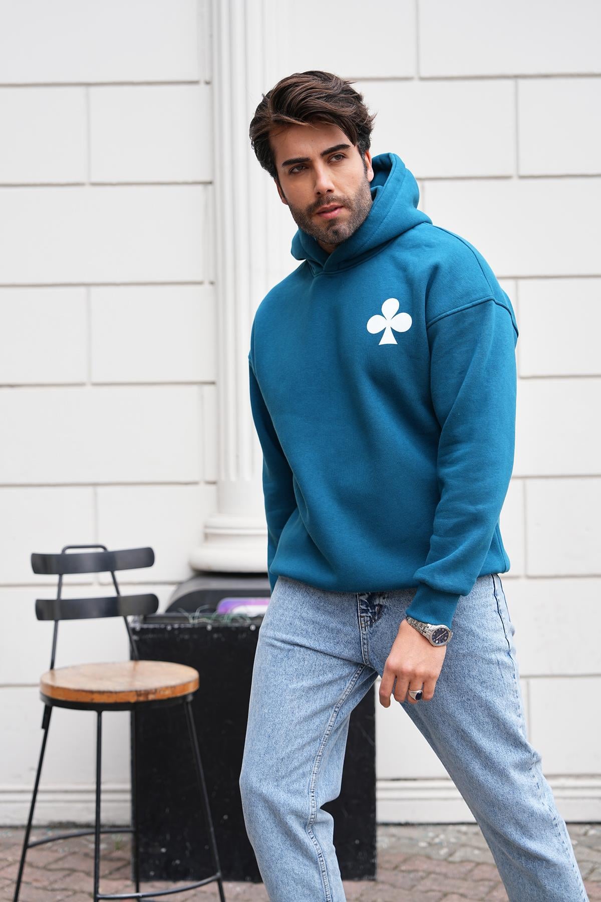 Baskılı Sweat