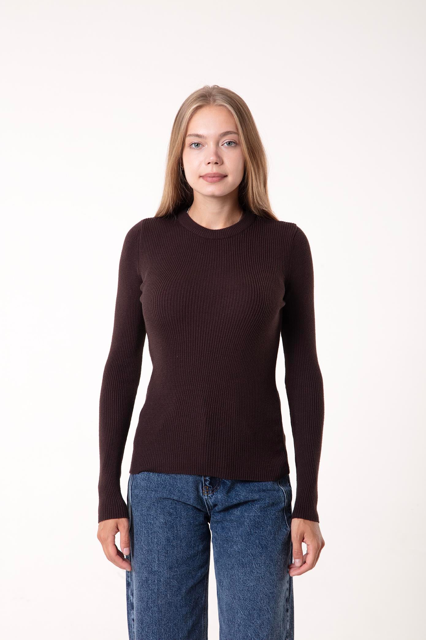 Bisiklet Yaka Basic Triko