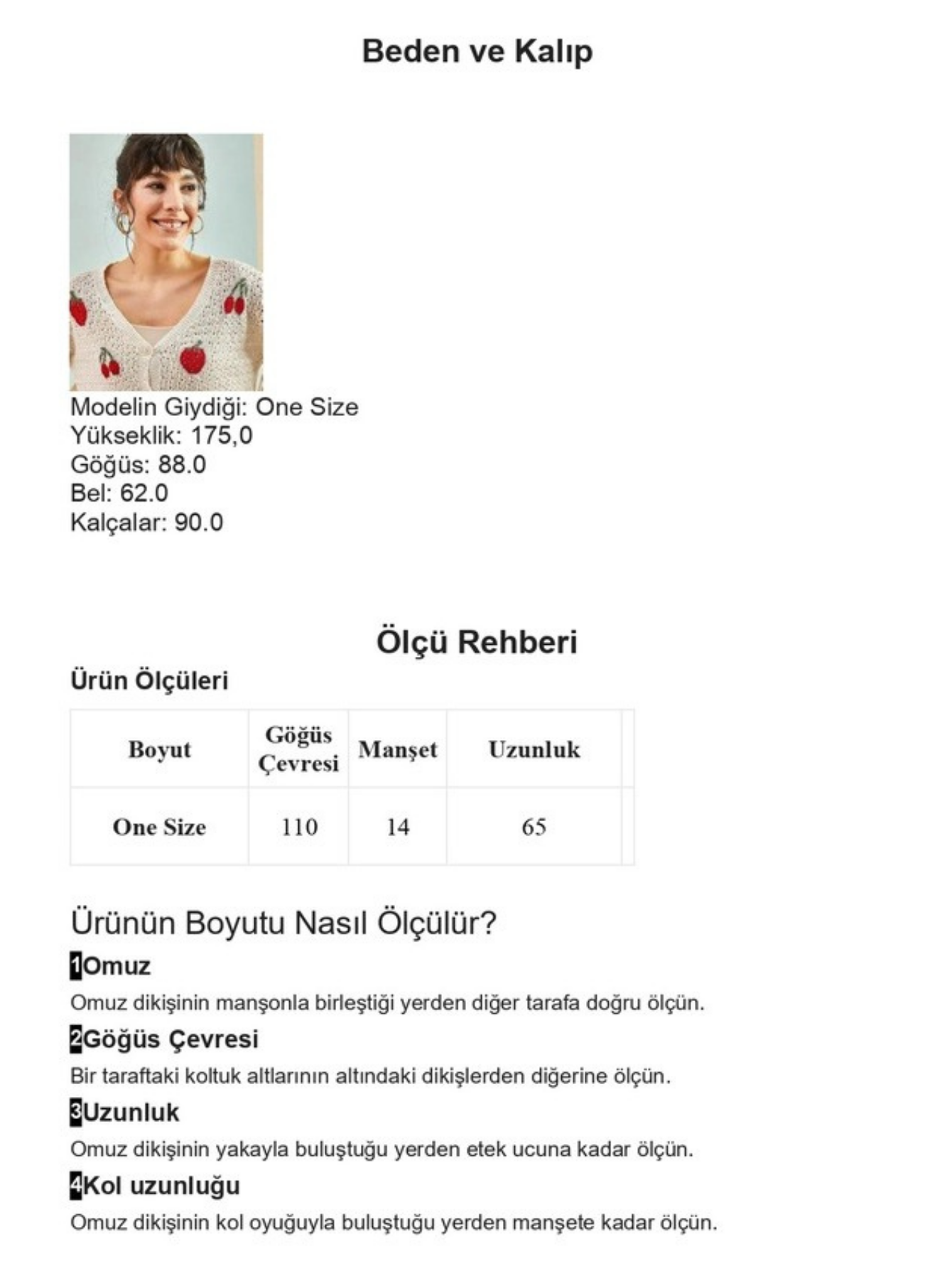 Düz Reglan Kol Kazak Ekru