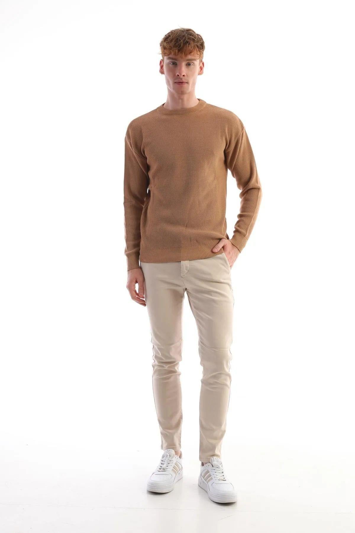 Erkek Oversize Basic Kazak