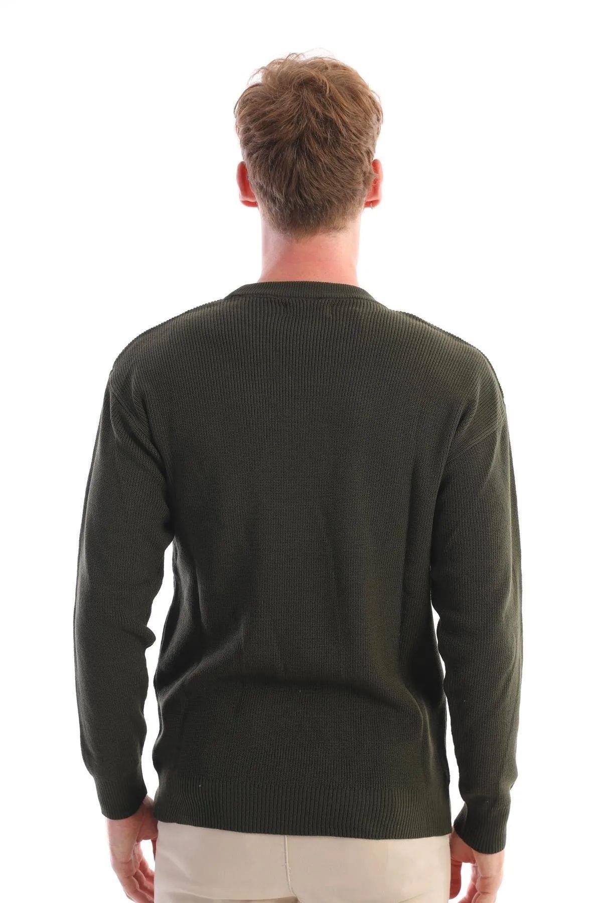 Erkek Oversize Basic Kazak