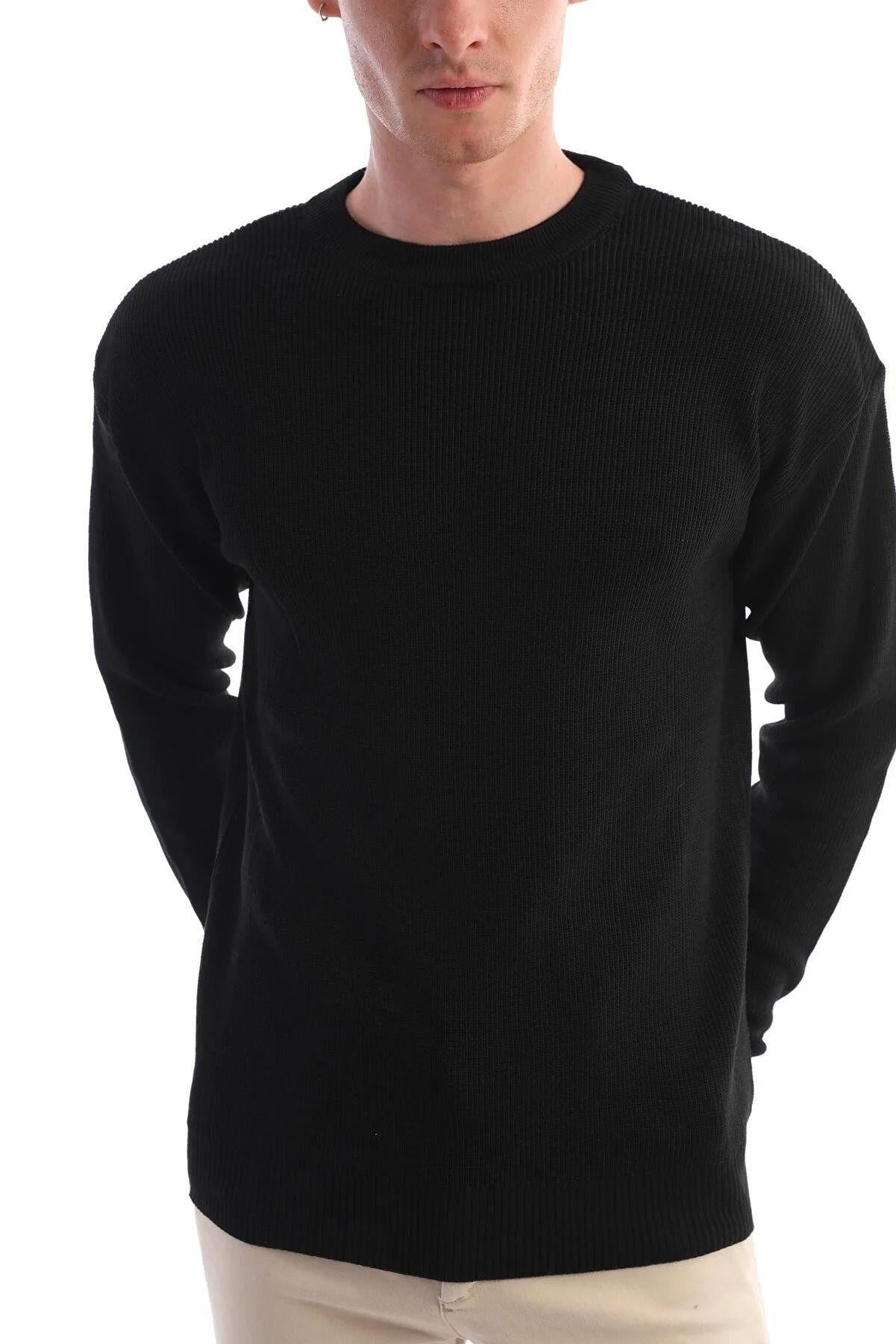 Erkek Oversize Basic Kazak