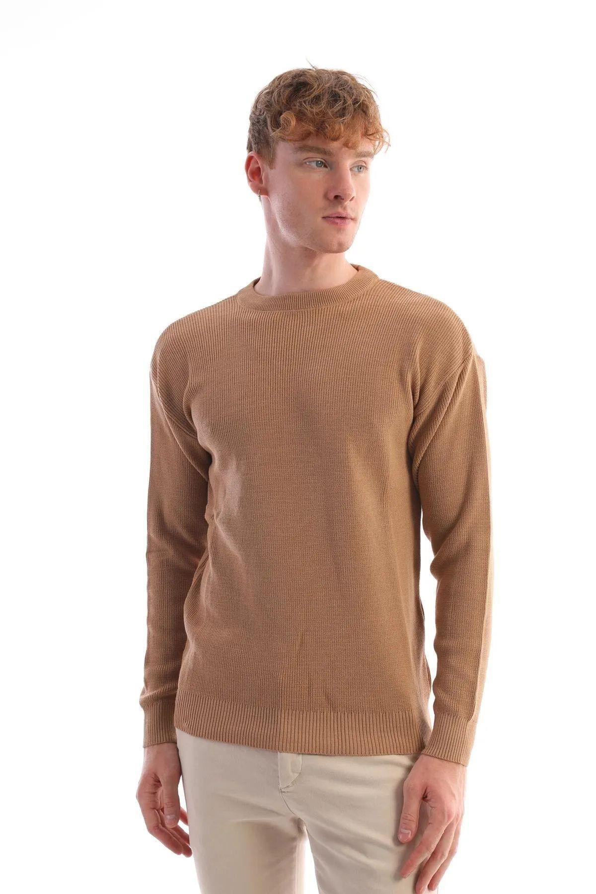 Erkek Oversize Basic Kazak