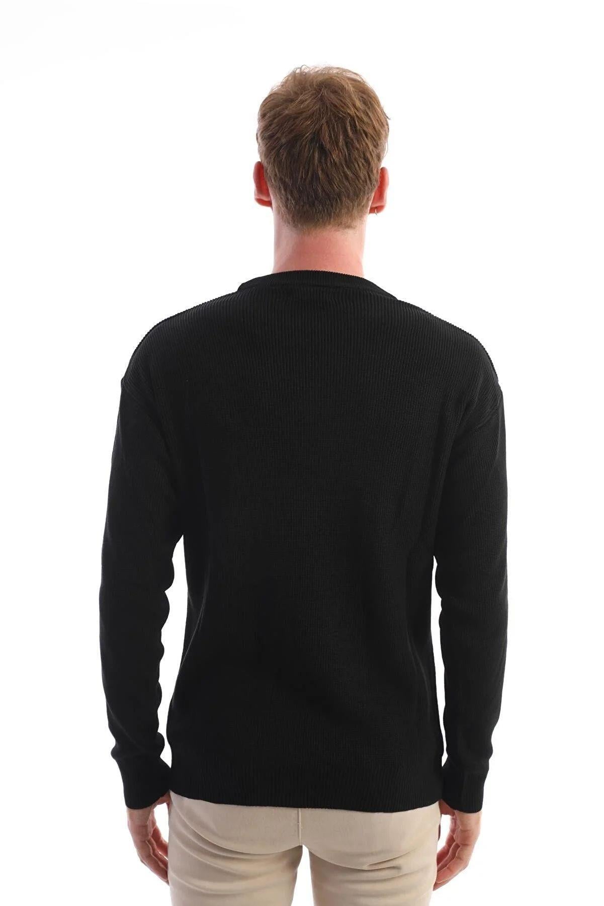 Erkek Oversize Basic Kazak