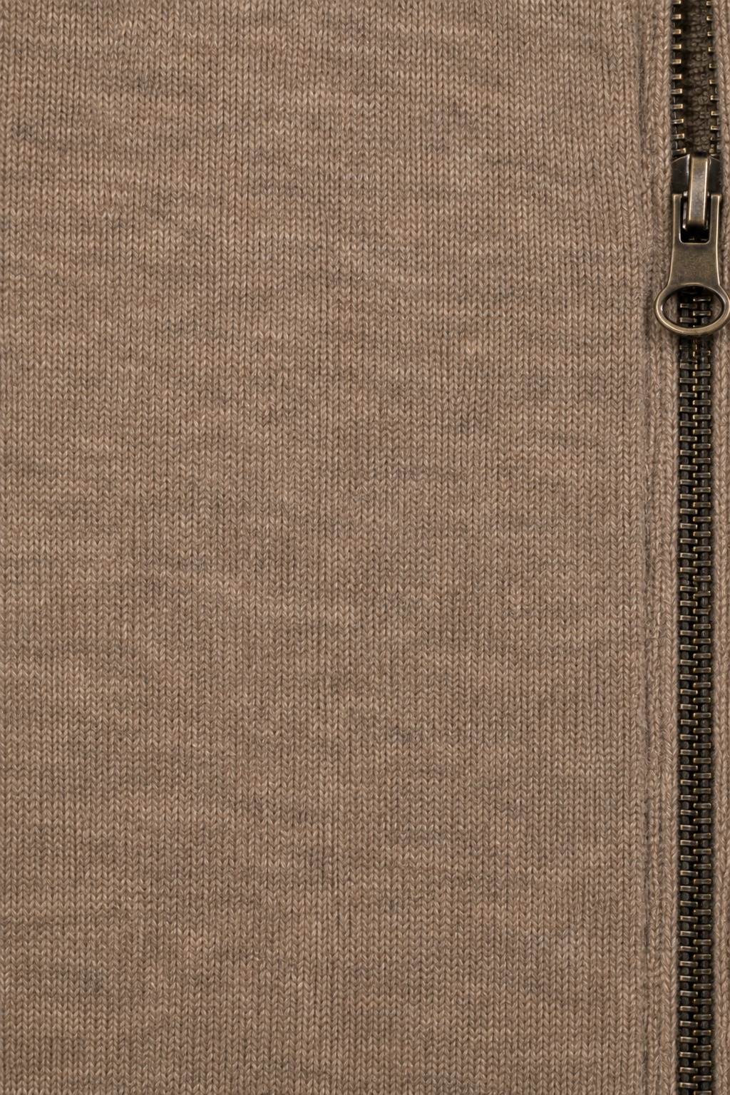 FİGO Erkek Dik Yaka Fermuarlı Cepli Triko Hırka