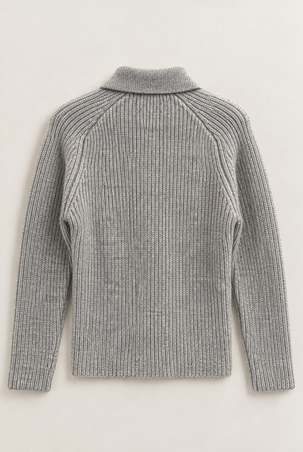 FİGO Erkek Polo Yaka 3 Düğmeli Kalın Örgü Triko Kazak