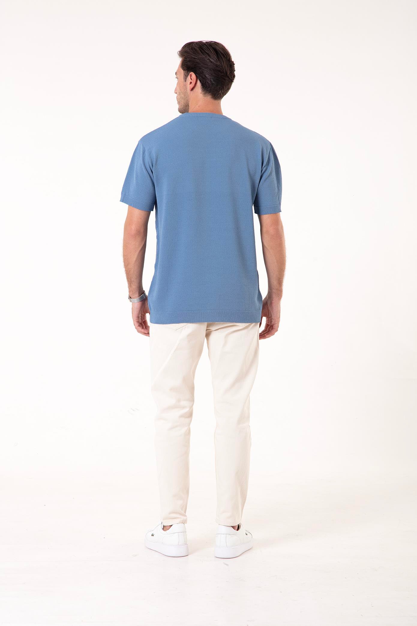 Kısa Kol Triko T-Shirt