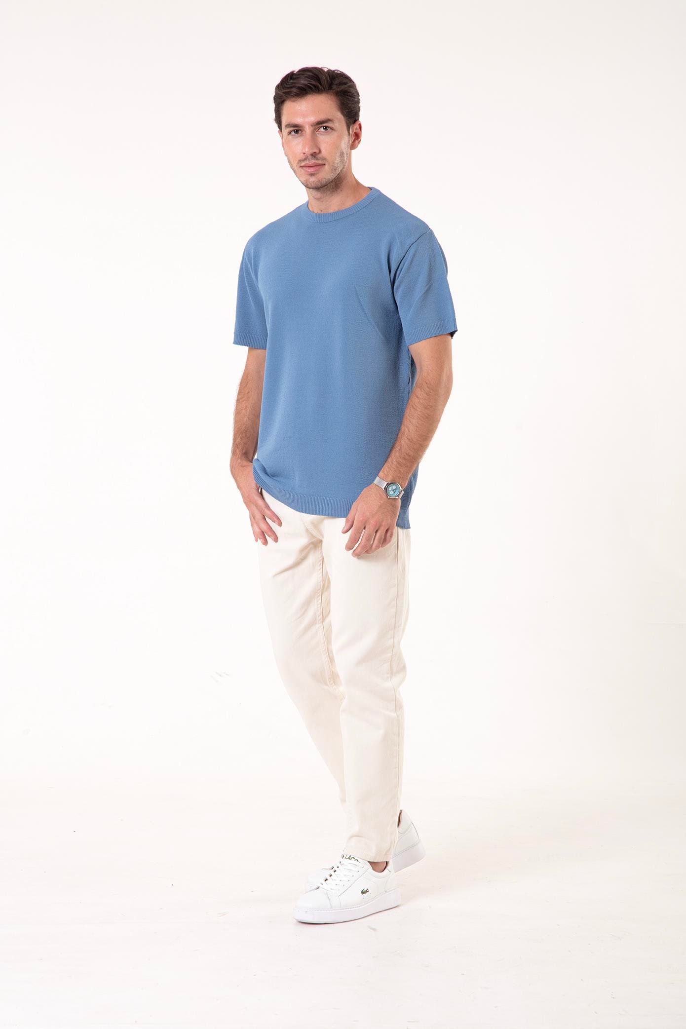 Kısa Kol Triko T-Shirt