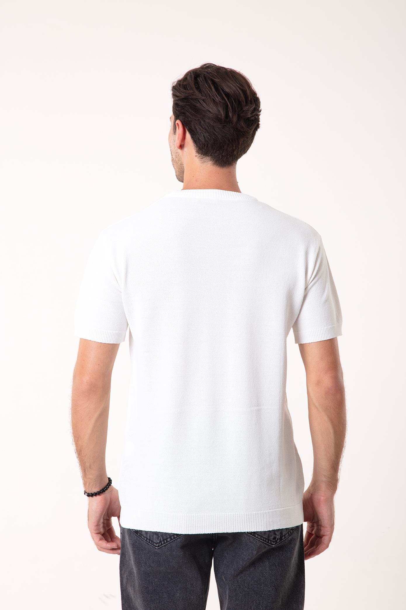 Kısa Kol Triko T-Shirt