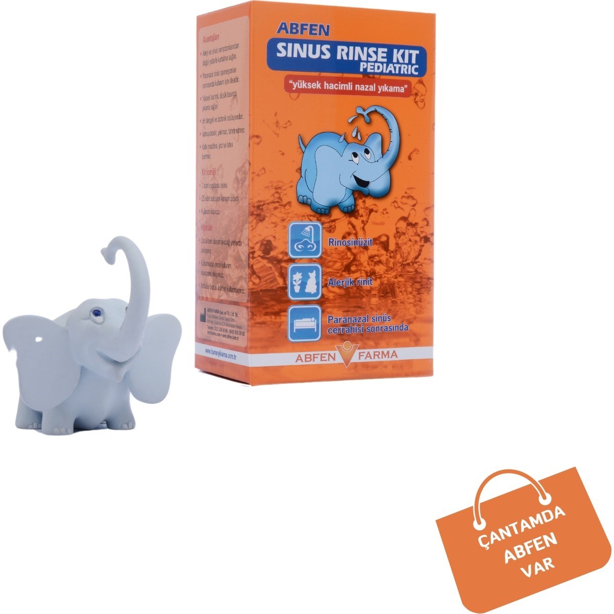 Abfen Sinus Rinse Kit Pediatric 25 Poşet