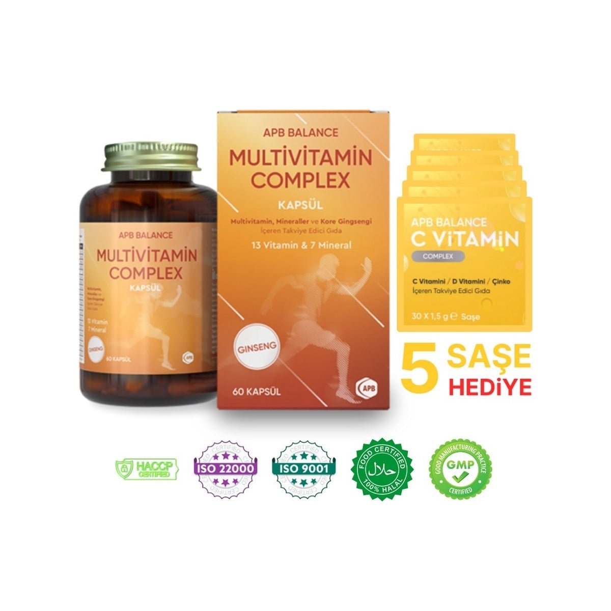 Apb Balance Multivitamin Complex 60 Kapsül