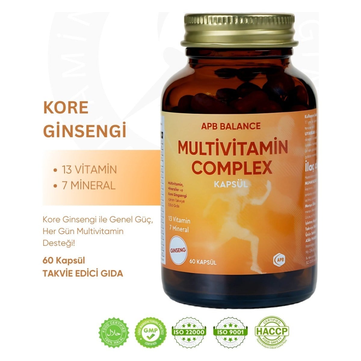 Apb Balance Multivitamin Complex 60 Kapsül