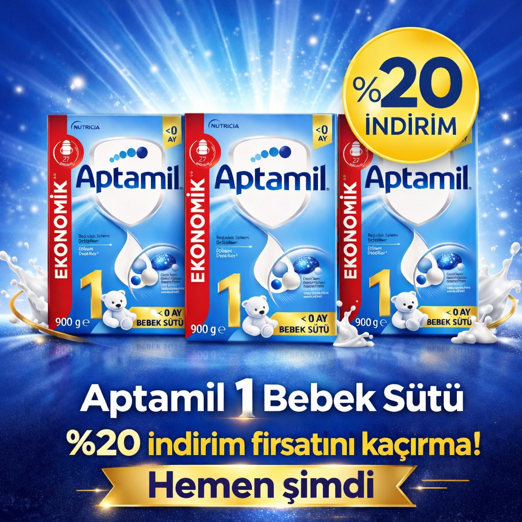 Aptamil 1 Bebek Sütü 900 gr 3 Adet