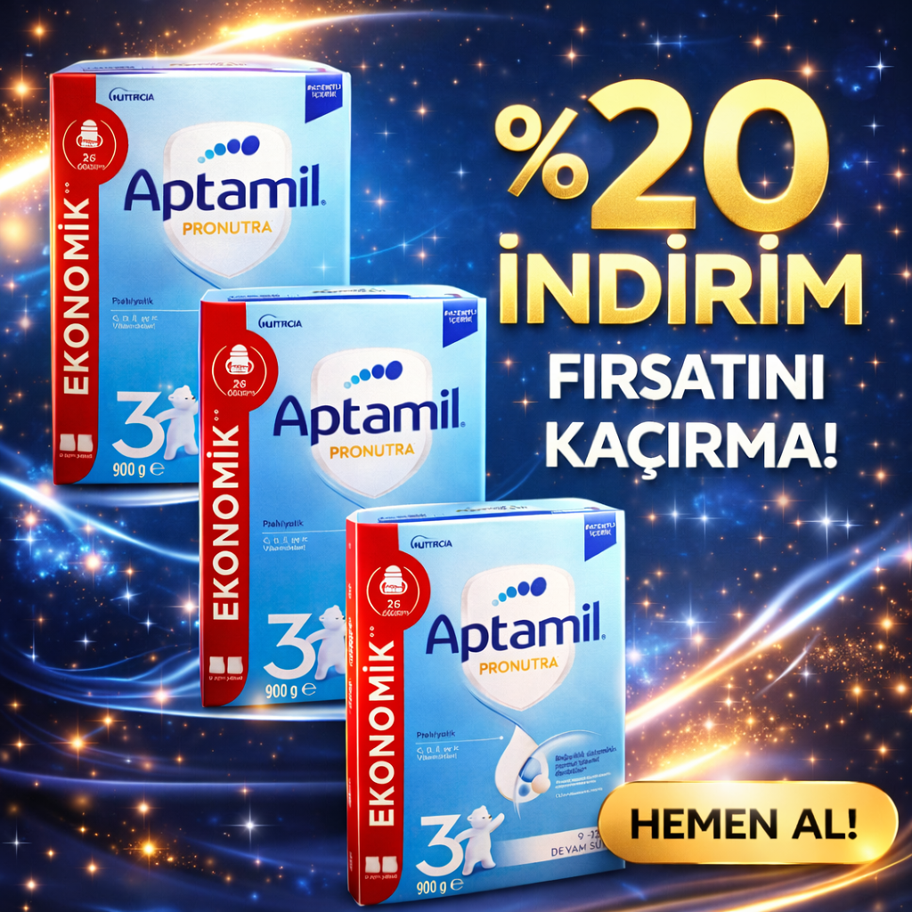 Aptamil 3 Devam Sütü 900 gr 3 Adet