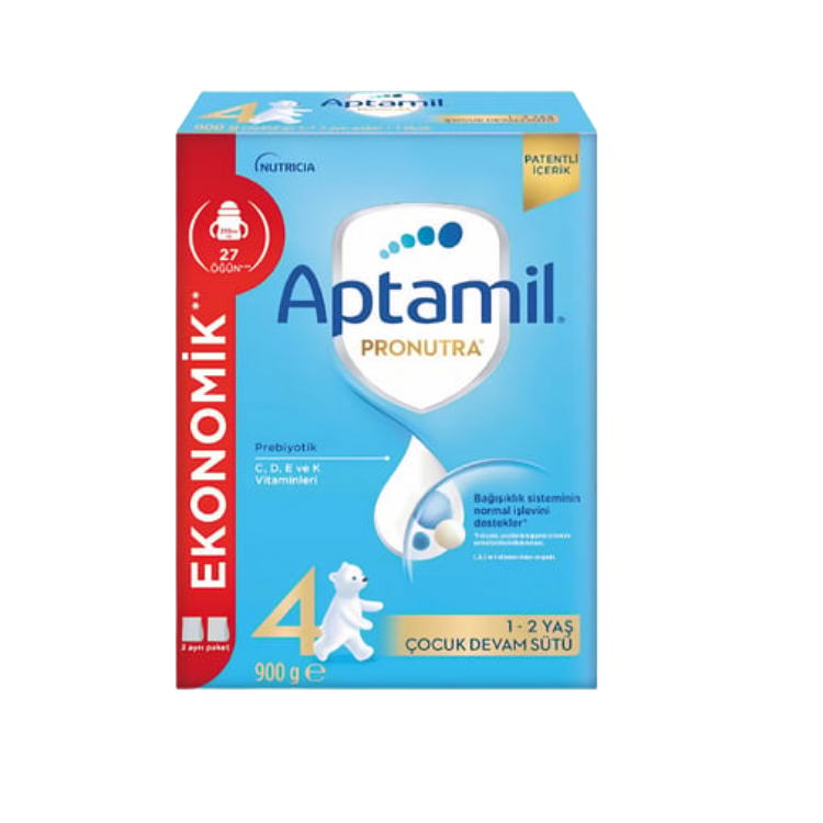 Aptamil Pronutra 4 Devam Sütü 900 gr 1-2 Yaş