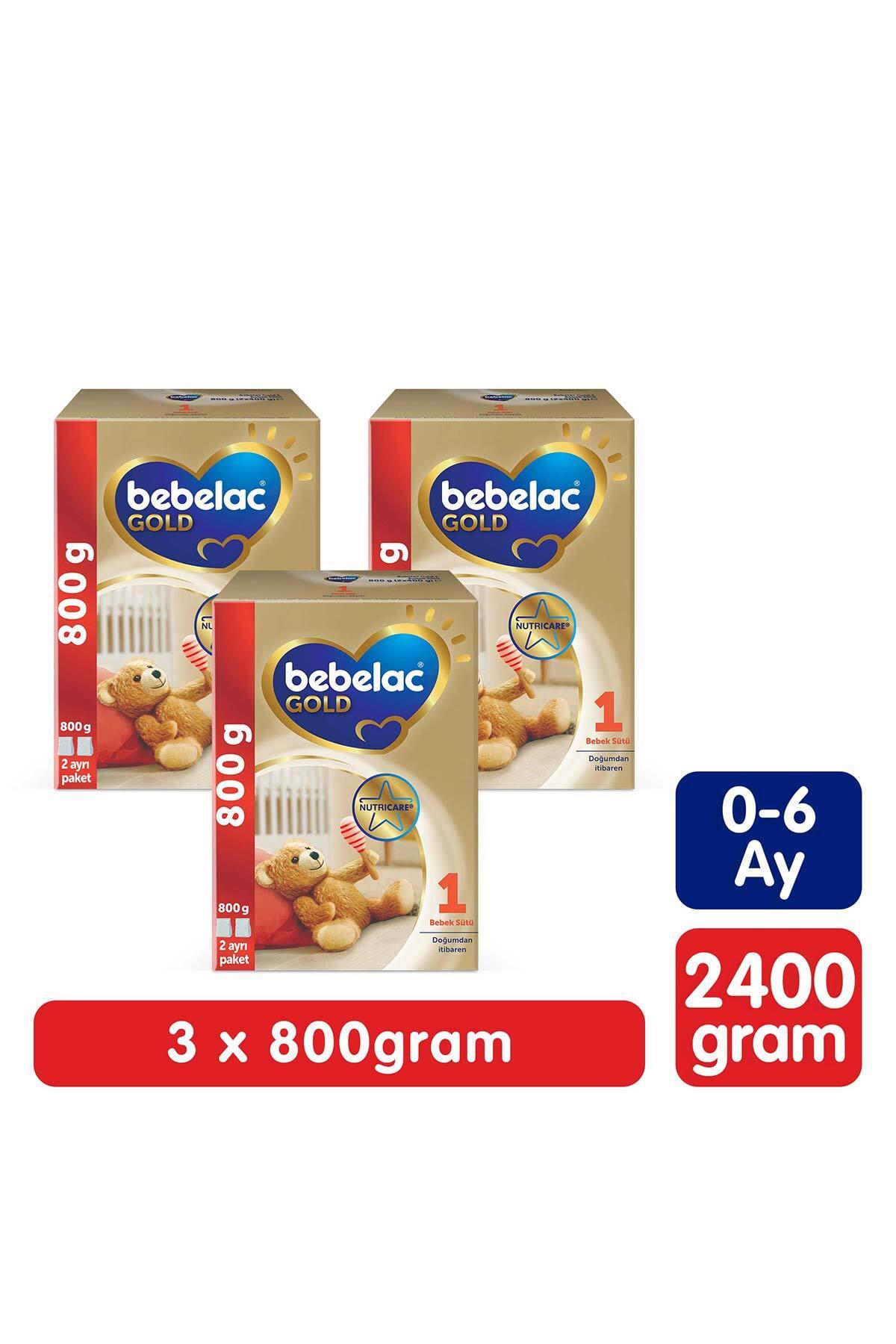 Bebelac Gold 1 800gr 3adet