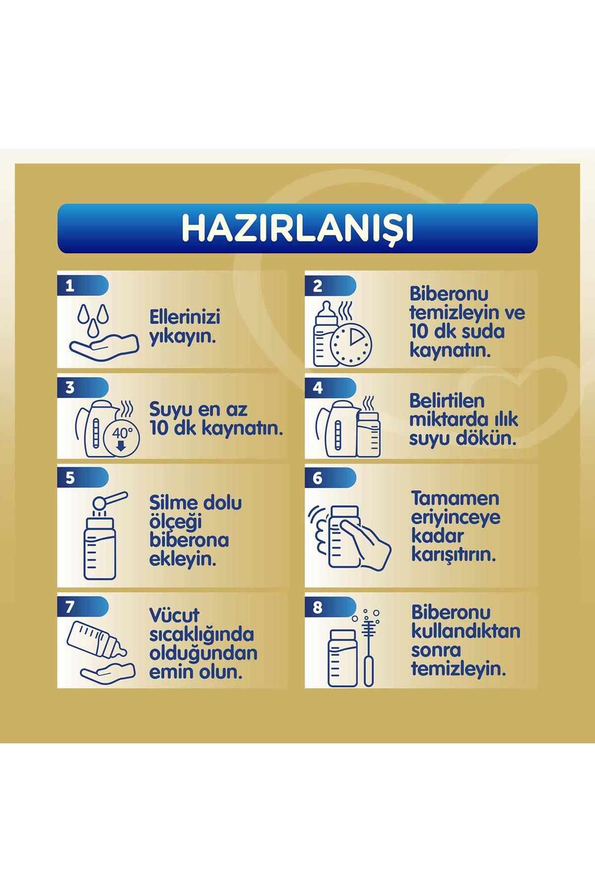 Bebelac Gold 2 800gr 3adet 