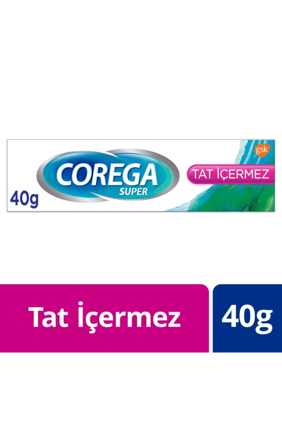 Corega Tat İçermez 40 gr Protez Diş Yapıştırıcı