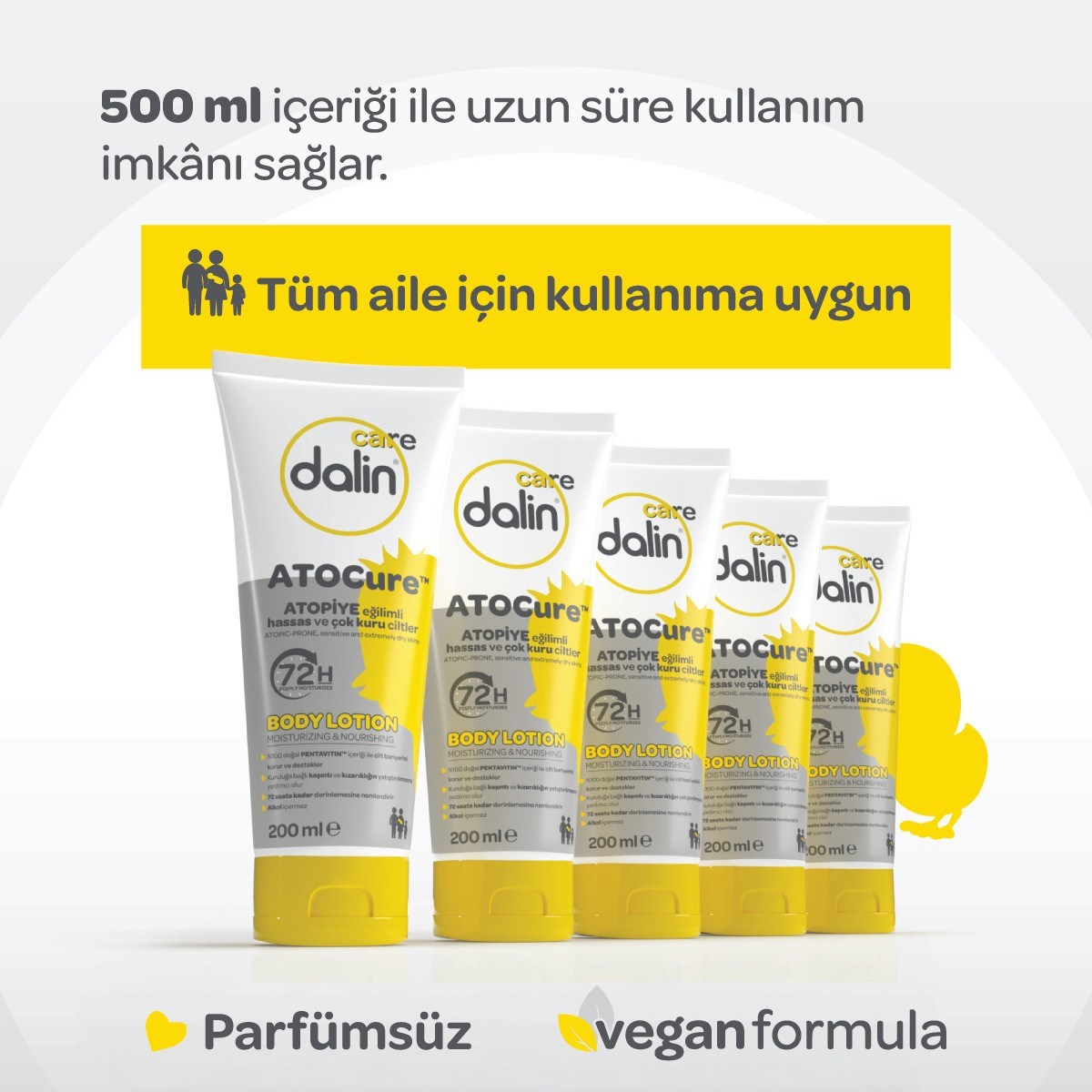 Dalin Care Atocure Nemlendirici Vücut Losyonu 200 ml