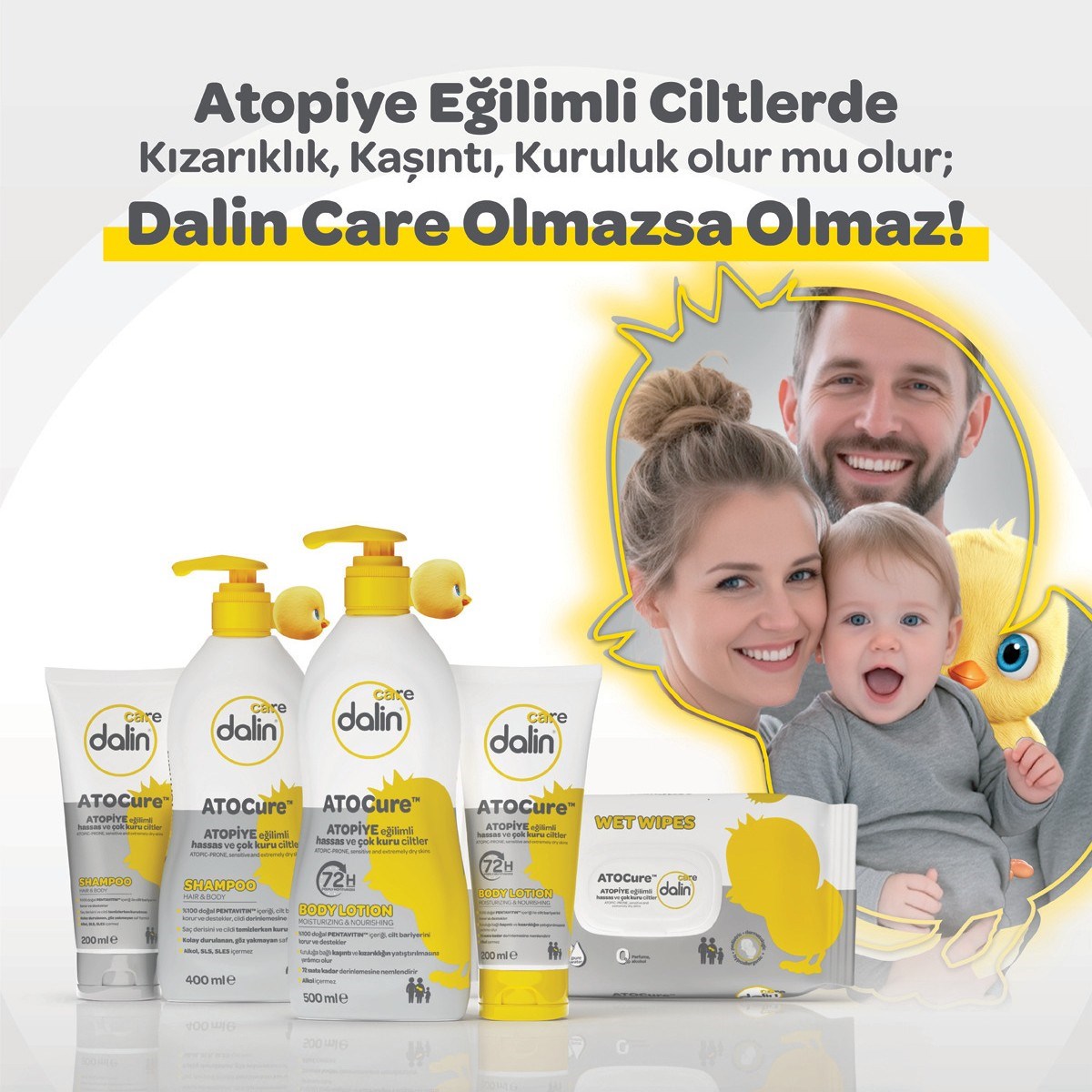 Dalin Care Atocure Nemlendirici Vücut Losyonu 200 ml